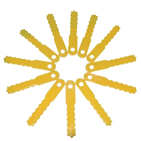 Weed Warrior Weed Warrior Push-N-Load Residential Grade 6.75 in. L Trimmer Blade, PK12 70289